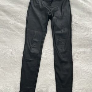 Blank NYC Faux Leather Black Pant